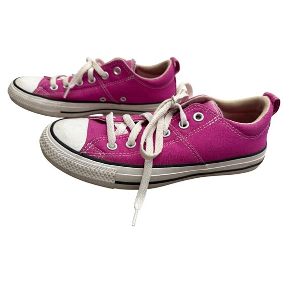 Converse All Star Low-Top Pink Chuck Taylor Canvas Sneakers Womens Size 7.5 - Picture 5 of 8
